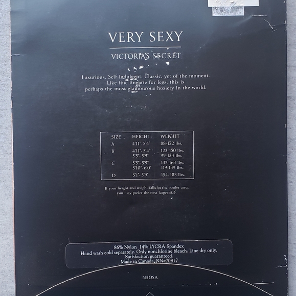 Victoria's Secret control top hosiery - Picture 5 of 5